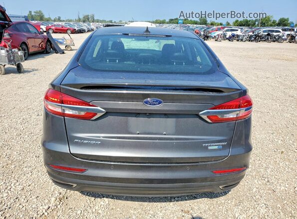 3FA6P0D96LR116103 2020 FORD FUSION Charcoal Widok z tyłu