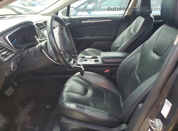 3FA6P0D96LR116103 2020 FORD FUSION Charcoal Widok wnętrza z przodu