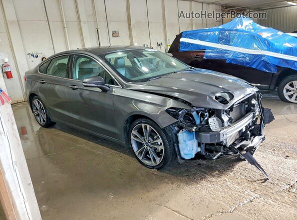 3FA6P0D96LR174003 2020 FORD FUSION Charcoal Front right