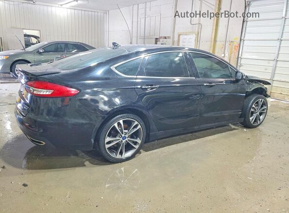 3FA6P0D96LR174969 2020 FORD FUSION Black Trasero derecho