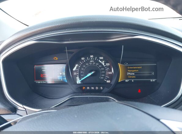 3FA6P0D97GR108629 2016 FORD FUSION Красный Вид задних сидений