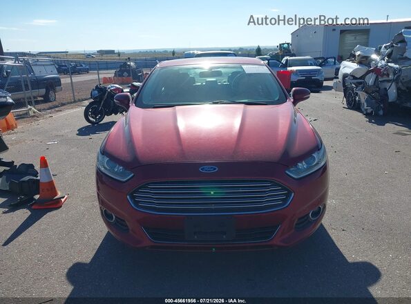 3FA6P0D97GR108629 2016 FORD FUSION Красный Вид щитка приборов