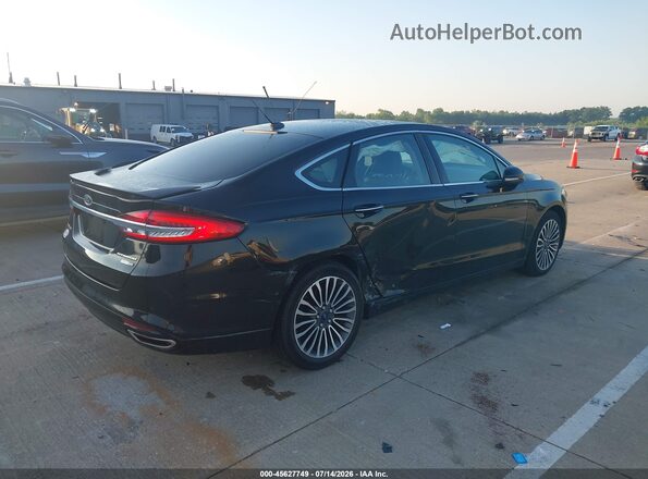 3FA6P0D97JR137961 2018 FORD FUSION Black Trasero derecho