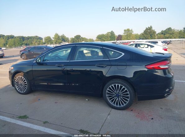 3FA6P0D97JR137961 2018 FORD FUSION Black Vista interior de 360 grados