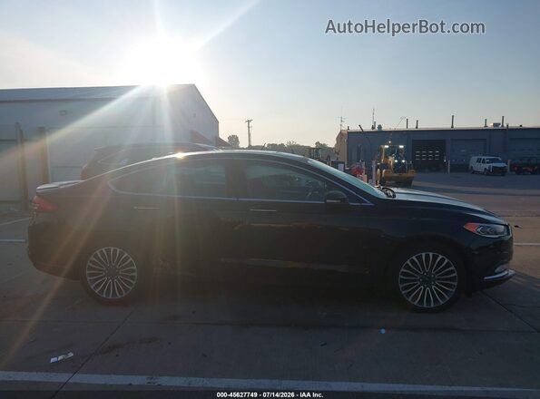 3FA6P0D97JR137961 2018 FORD FUSION Black Vista interior trasera