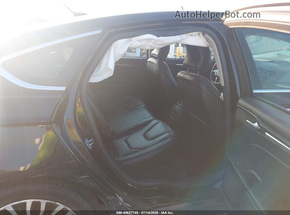 3FA6P0D97JR137961 2018 FORD FUSION Black Vista de la etiqueta del VIN