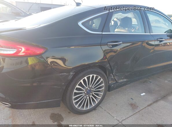 3FA6P0D97JR137961 2018 FORD FUSION Black Vista frontal