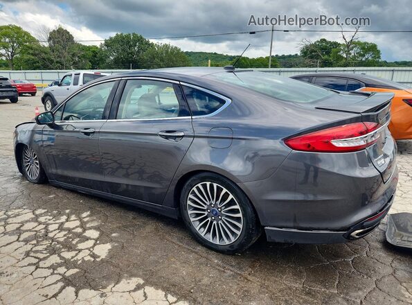 3FA6P0D97JR155201 2018 FORD FUSION Gray უკანა მარცხენა