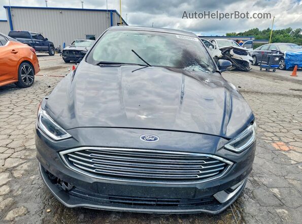 3FA6P0D97JR155201 2018 FORD FUSION Gray წინა ხედი