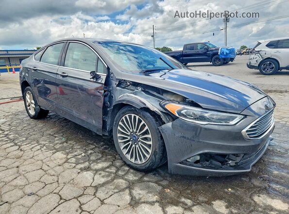 3FA6P0D97JR155201 2018 FORD FUSION Gray წინა მარჯვენა