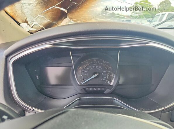 3FA6P0D97JR155201 2018 FORD FUSION Gray ხელსაწყოთა პანელის ხედი