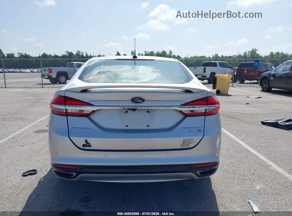 3FA6P0D97JR168403 2018 FORD FUSION Silver 