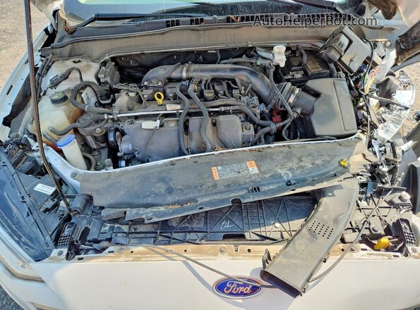 3FA6P0D97KR153045 2019 FORD FUSION Белый Вид задней части салона