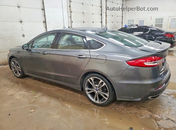 3FA6P0D97LR151717 2020 FORD FUSION Gray Задня ліва чверть
