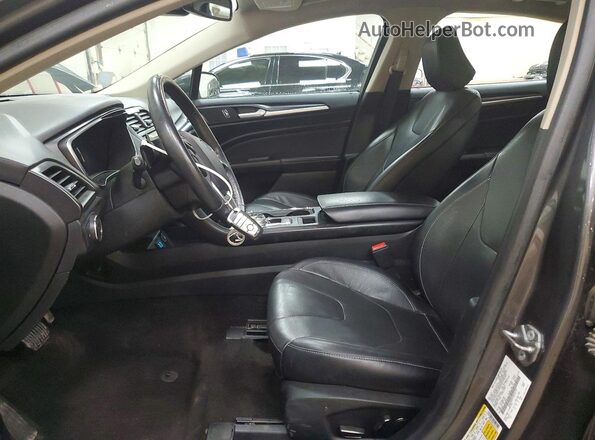 3FA6P0D97LR151717 2020 FORD FUSION Gray Вид салону спереду