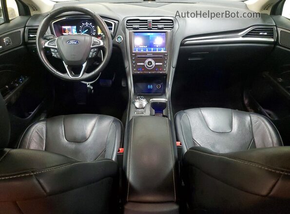3FA6P0D97LR151717 2020 FORD FUSION Gray Вид панелі приладів