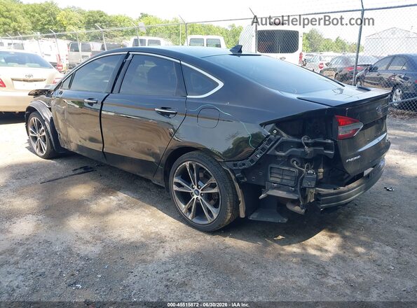 3FA6P0D97LR192140 2020 FORD FUSION Черный Задняя левая четверть