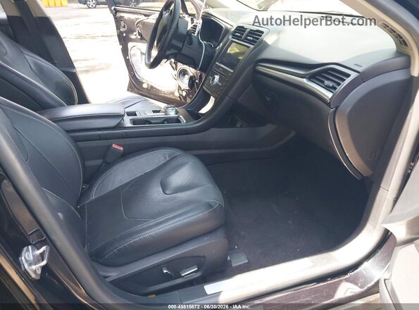 3FA6P0D97LR192140 2020 FORD FUSION Черный Вид салона спереди
