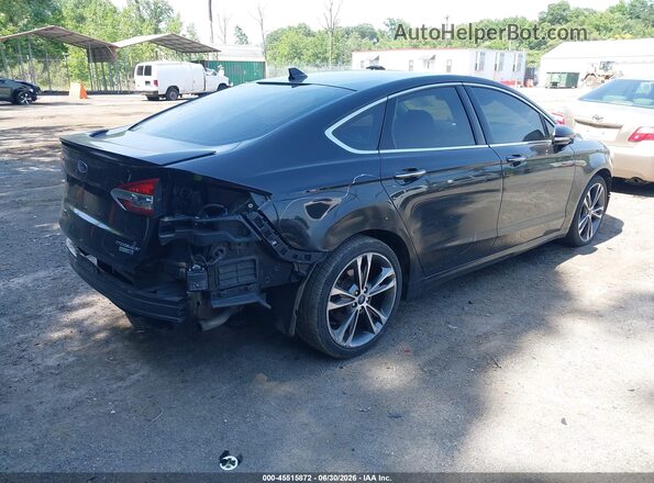 3FA6P0D97LR192140 2020 FORD FUSION Черный Задняя правая четверть