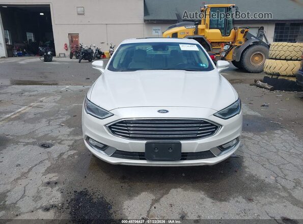 3FA6P0D98HR239733 2017 FORD FUSION White Սարքավորումների վահանակի տեսք