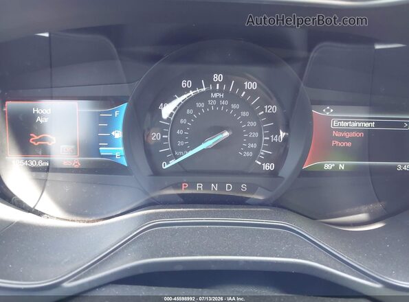 3FA6P0D98LR152830 2020 FORD FUSION Black Вид задніх сидінь