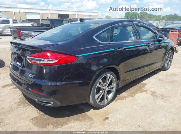 3FA6P0D98LR152830 2020 FORD FUSION Black Задня права чверть