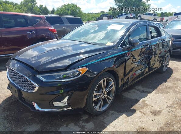3FA6P0D98LR152830 2020 FORD FUSION Black Панорамний вид салону 360°