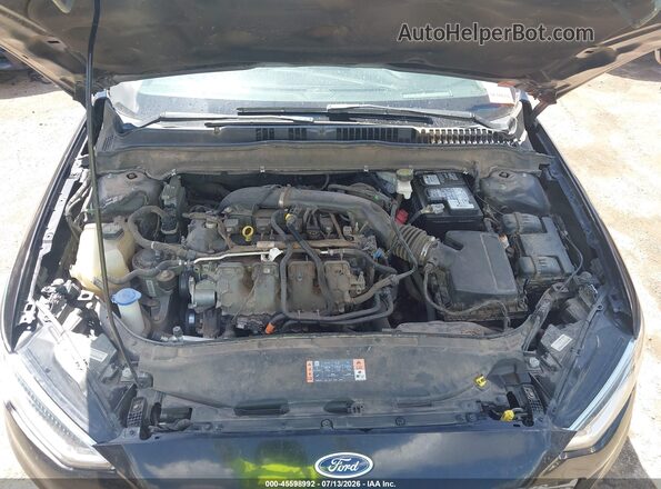 3FA6P0D98LR152830 2020 FORD FUSION Black Вид ззаду