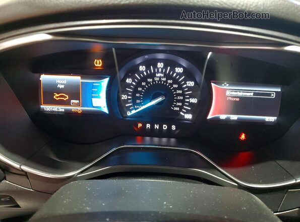 3FA6P0D99JR188524 2018 FORD FUSION Gray Vista del cuadro de instrumentos