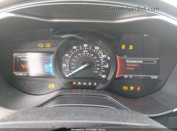 3FA6P0D99KR186595 2019 FORD FUSION Черный Вид задних сидений