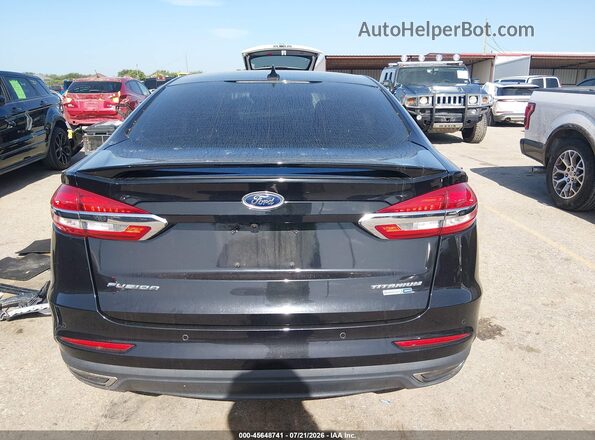 3FA6P0D99KR186595 2019 FORD FUSION Черный 