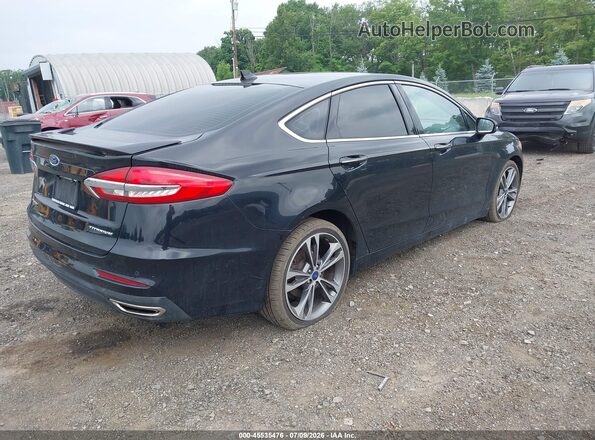 3FA6P0D99LR203879 2020 FORD FUSION Black Trasero derecho