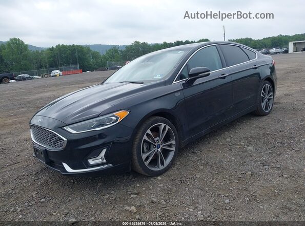3FA6P0D99LR203879 2020 FORD FUSION Black Vista tres cuartos delantera izquierda