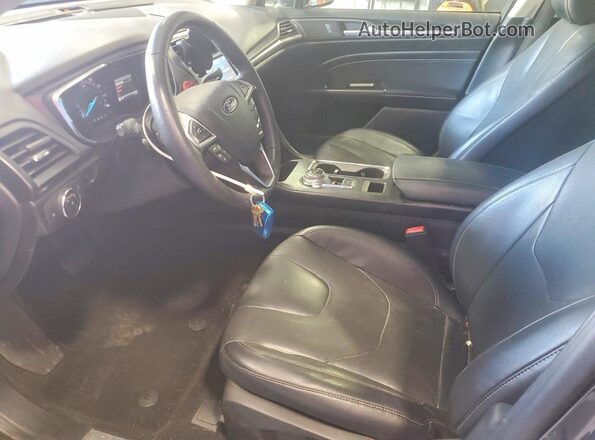3FA6P0D9XLR115181 2020 FORD FUSION Gray წინა სალონის ხედი