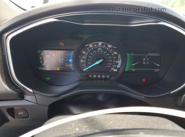 3FA6P0D9XLR138167 2020 FORD FUSION Silver Widok zestawu wskaźników