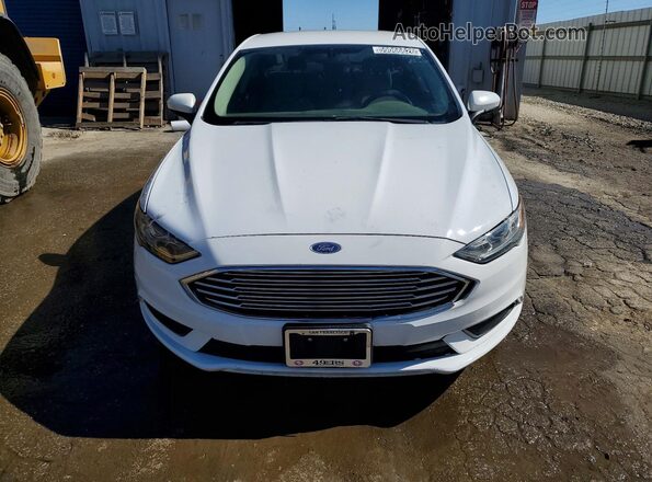 3FA6P0G70HR388261 2017 FORD FUSION White Вид спереду
