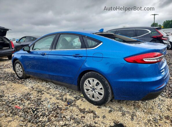3FA6P0G70LR135708 2020 FORD FUSION Blue Задня ліва чверть
