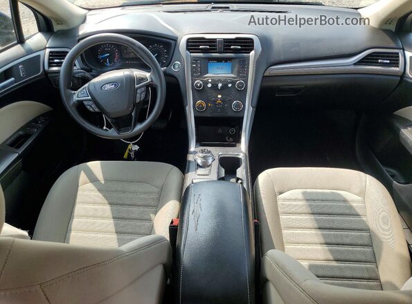 3FA6P0G70LR197805 2020 FORD FUSION Black Dashboard view