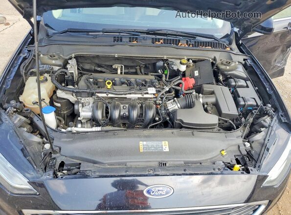 3FA6P0G70LR197805 2020 FORD FUSION Black Rear interior view