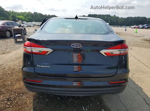 3FA6P0G70LR197805 2020 FORD FUSION Black Rear view