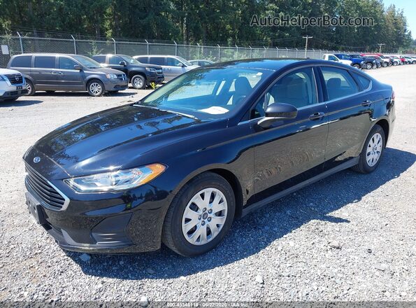 3FA6P0G70LR201075 2020 FORD FUSION Черный Передняя левая четверть