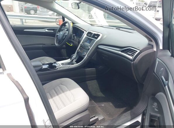 3FA6P0G71GR254034 2016 FORD FUSION White Vista interior delantera