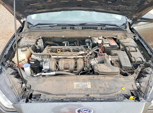 3FA6P0G71LR111577 2020 FORD FUSION Gray Սալոնի հետևի տեսք