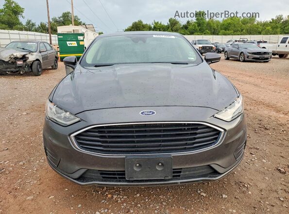 3FA6P0G71LR111577 2020 FORD FUSION Gray Դիմացի տեսք