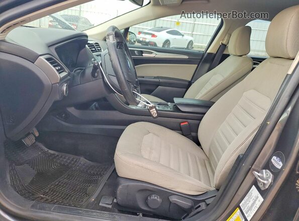 3FA6P0G71LR111577 2020 FORD FUSION Gray Սալոնի դիմացի տեսք