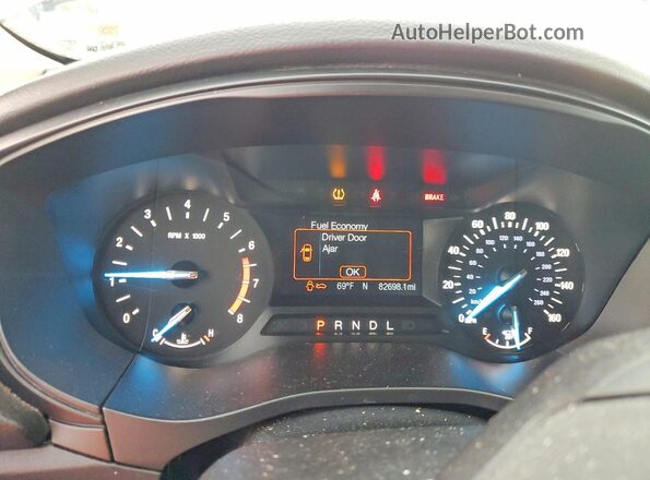3FA6P0G71LR111577 2020 FORD FUSION Gray Սարքավորումների վահանակի տեսք