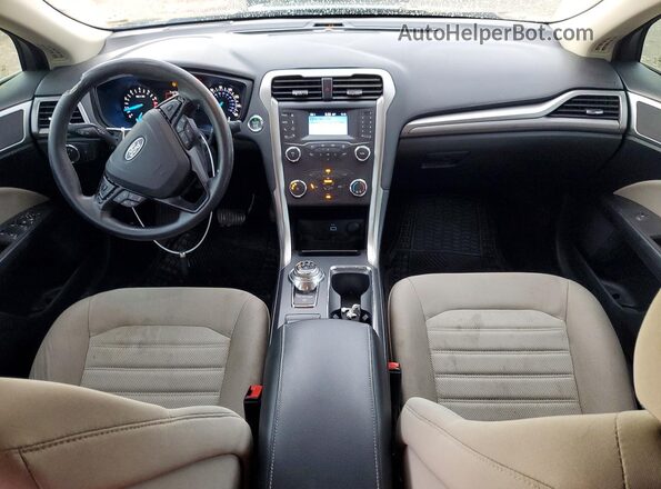 3FA6P0G71LR111577 2020 FORD FUSION Gray Առջևի վահանակի տեսք