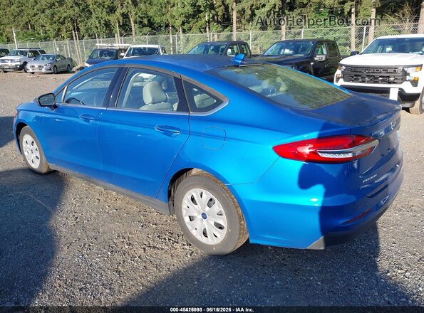 3FA6P0G71LR201070 2020 FORD FUSION Blue უკანა მარცხენა