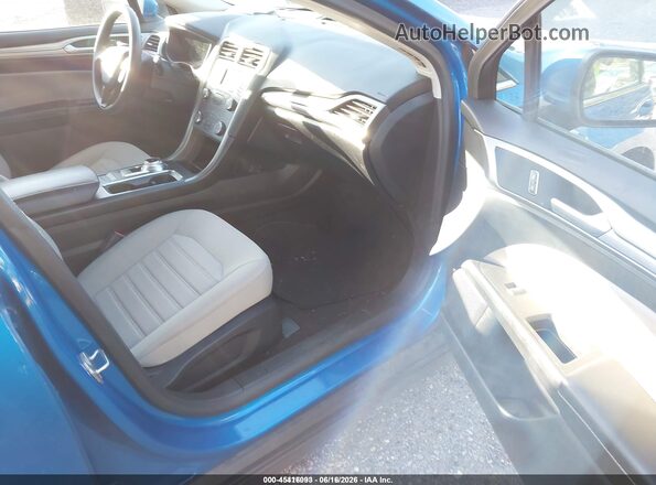 3FA6P0G71LR201070 2020 FORD FUSION Blue წინა სალონის ხედი