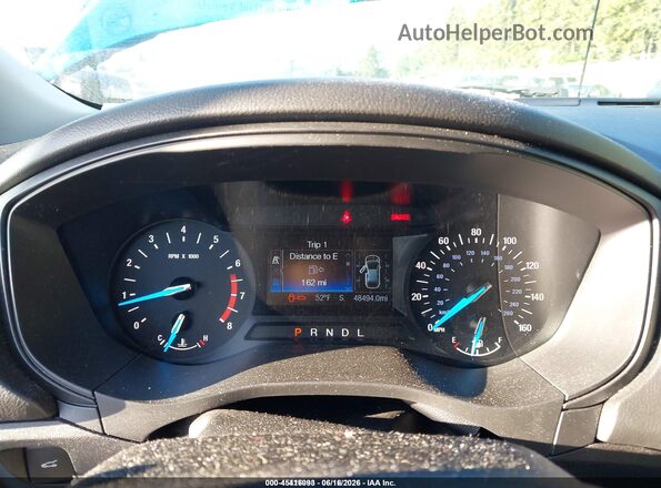 3FA6P0G71LR201070 2020 FORD FUSION Blue უკანა სავარძლების ხედი